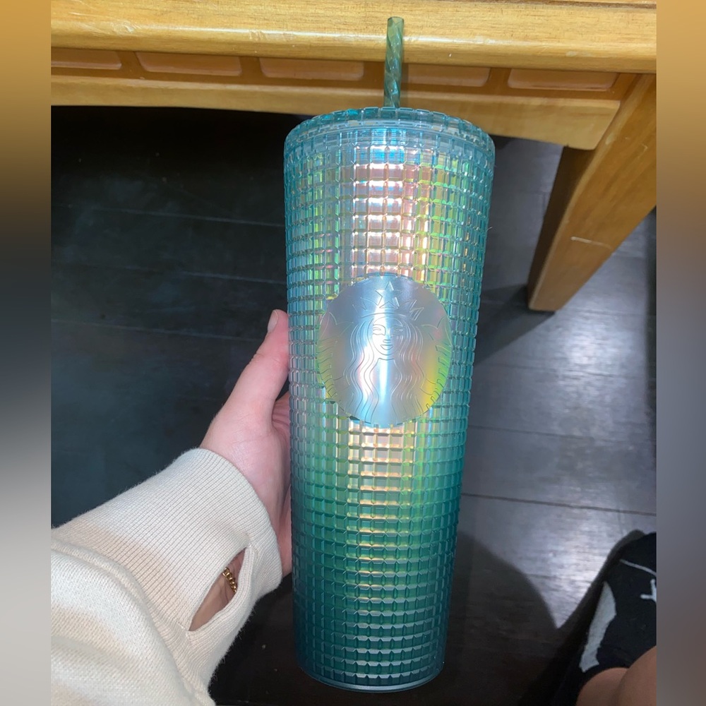 NEVER USED Blue Green Ombré Starbucks Cup